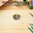thumbnail image 7 of ETHZZLE 90Pcs Metal Zipper Stoppers Kit for Durable Repair on Jackets Backpacks and Bags, 7 of 7