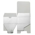thumbnail image 3 of BalsaCircle 100 Pieces 4"x4"x2" Cake Wedding Favors Boxes Tuck Top Silver, 3 of 8