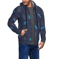 thumbnail image 3 of Zip Up Hoodies for Men - Deep Blue Coral Jellyfish Long Sleeve Comfrt Men'S Fashion Hoodies & Sweatshirts, Jackets for Men Hoodies Pullover Clothing Clothes with Pouch, 3 of 5