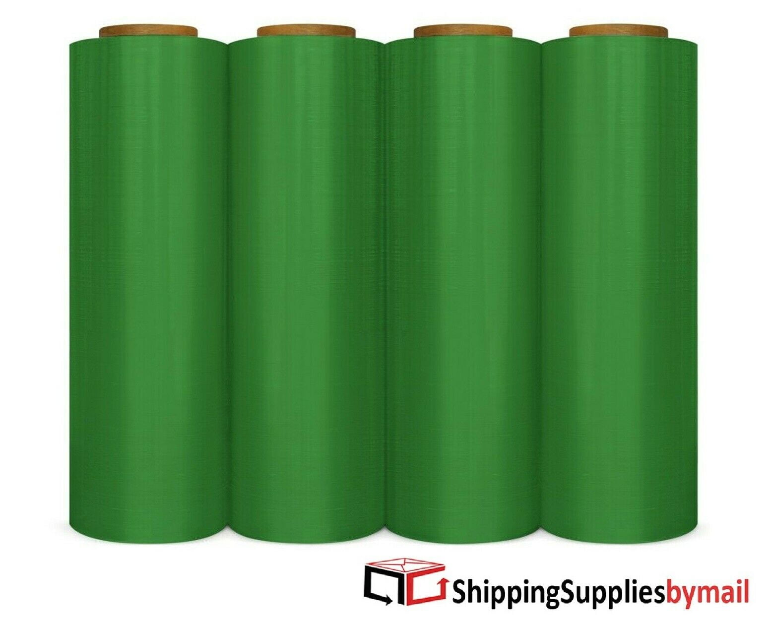 Green Tinted Stretch Wrap Self-adhering Plastic Film, 12