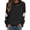 Black, variant on Womens Sweatshirt Crew Neck Halloween Ghost Pumpkin Graphic Spooky Season Print Long Sleeve Tee Y2K Streetwear Casual Loose Pullover Tops Black S