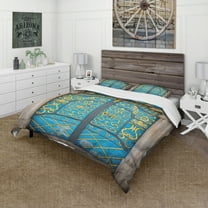 Designart 'Old-European Door Vintage' Vintage Duvet Cover Set