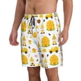 thumbnail image 2 of Salouo Gnomes Bees Pattern Swim Trunks for Men,Men's Hawaiian Bathing Suit Swimsuits Quick Dry Swimming Board Shorts Beach Shorts with Pockets-Medium, 2 of 6