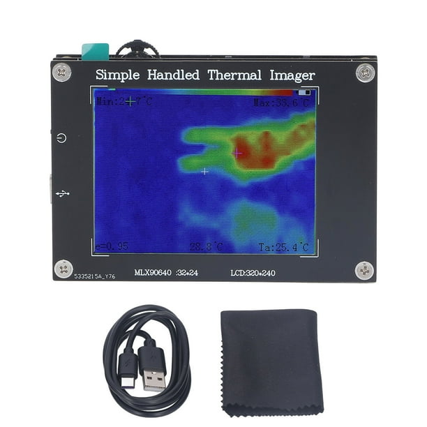 Cámara termográfica infrarroja multifuncional portátil con pantalla de 3,2 pulgadas 7 en 1