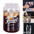 thumbnail image 2 of VALINK Transparent Beverage Cup Creative Handmade Can Glass Multipurpose Heat-Resistant Mug for Home Bar, 2 of 6