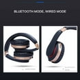 thumbnail image 6 of Bluetooth Over Ear Headphones Foldable Wireless and Wired Stereo Headset with FM Radio and HiFi Stereo Sound, Noise Cancelling Headphones for Music Gaming Travel Office PC Cell Phone, 6 of 7