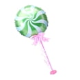thumbnail image 1 of Kit de globo de aluminio con forma de molino de viento y base de columna para decoración de bodas, baby showers y fiestas. Verde, 1 of 5