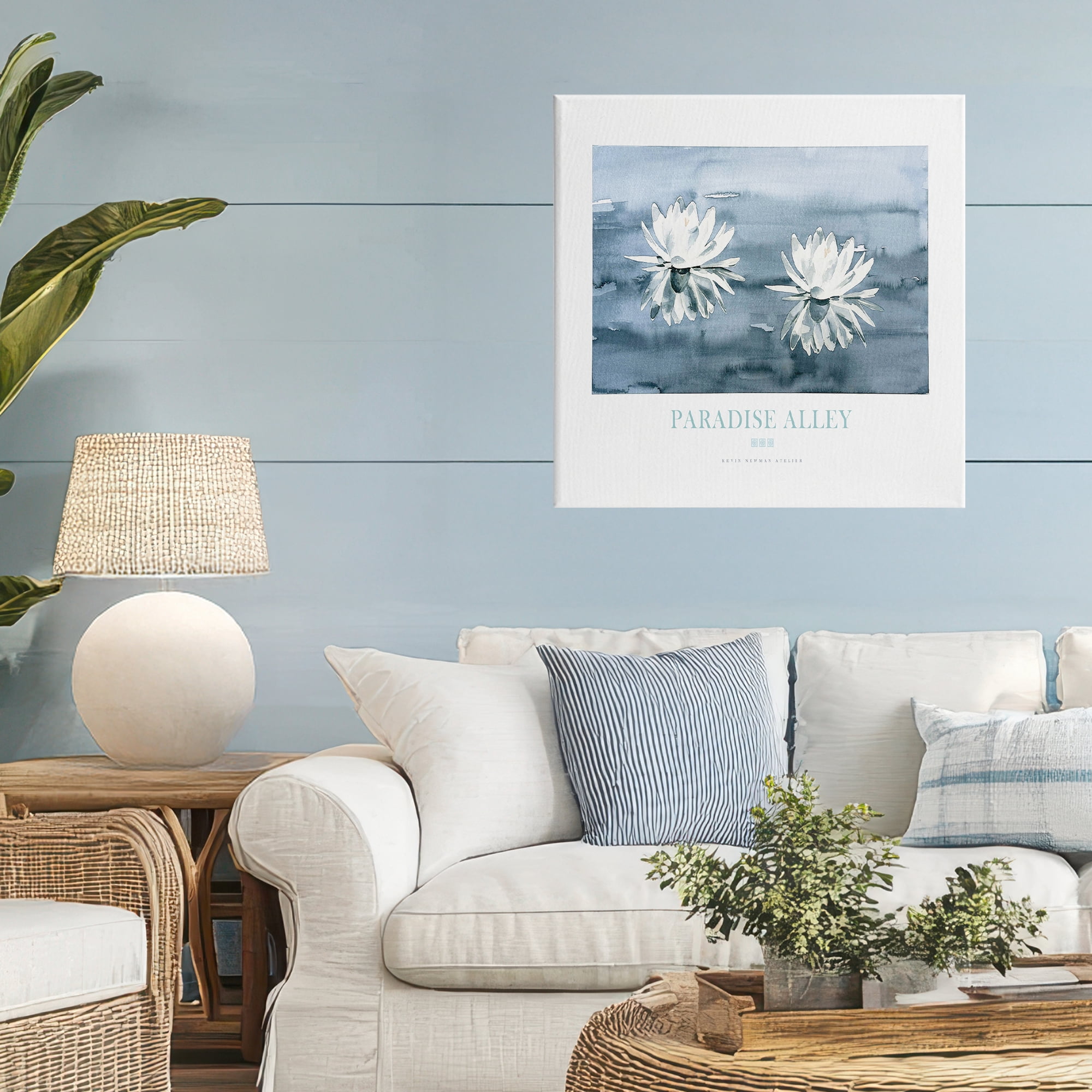 Stupell Industries Paradise Alley Water Lilies Canvas Wall Art, design by Jadei Graphics