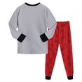 thumbnail image 6 of Gubotare Toddler 2 Piece Pajamas Boys Pajamas Long Sleeve Pjs Set Pajamas Breathable Easy-on Elastic Waistband 4T 5T (Watermelon Red,4-5 Years), 6 of 8