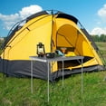 thumbnail image 3 of Outdoor Camping Picnic Table Foldable Portable Table Gray, 3 of 5