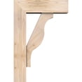 thumbnail image 3 of Ekena Millwork 7 1/2"W x 24"D x 36"H Funston Block Smooth Bracket w/ Offset Brace, Douglas Fir, 3 of 25