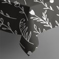 thumbnail image 5 of 60x60 Inch Waterproof Square Tablecloth, Thickened Polyester Table Cover for Dining & Parties, Floral Print, 5 of 6