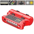 thumbnail image 3 of Clip LED en Las Luces de La Tapa Manos Libres Sombrero Luz 180  degree Rotación Ajustable Tapa Linterna Linterna Clip de Faro para Viajar Noche Fuera Lectur Cálido Rojo, 3 of 8