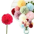 thumbnail image 2 of Artificial Chrysanthemums Flowers, Ongmies Fall Artificial Flowers for Indoor Decor – Realistic Simulation Arrangements for Living Room, Bedroom & Craft Projects, Multicolor Silk Hydrangea, 2 of 8