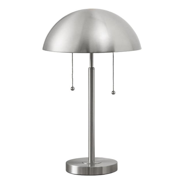 Lighting - 20"h - Table Lamp - Silver Metal - Contemporary - Modern