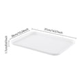 thumbnail image 2 of Serving Trays Rectangular 37 X 26 Cm Serving Plates Reusable Breakfast Tray Kitchen Tray For Party Buffet Finger Food Oven Pan Set 16 Pan Baking Wire Rack Wire Rack for Cooking in Oven Toaster Oven, 2 of 3