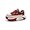 Red, variant on Women's Leather Soft Casual Sneakers,Lace-Up Platform Sneakers,Anti-Slip Shock Absorbing Heighten Fashion Running Sneakers