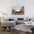 thumbnail image 2 of ARTCANVAS Fort Worth Longhorn Steers Texas Bulls Stock Yards Canvas Art Print - Size: 40" x 26" (0.75" Deep), 2 of 9