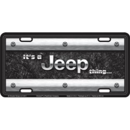 It's A Jeep Thing Metal License Plate