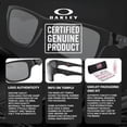 thumbnail image 6 of Oakley OO9135 Jupiter Squared Rectangle Shaped Non-Polarized Sunglasses for Men - Includes Official Eyewear Kit - Matte Black Frame with Prizm Black Lens, 6 of 6