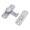 C, variant on Gieenan Door Lock 90 Degree Barn Bolt Cast Stainless Steel Hook Latches Window Cabinet Locks Right Angle Sliding Gate Lock