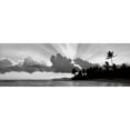 thumbnail image 3 of Frates, Dennis 18x9 Black Modern Framed Museum Art Print Titled - Kauai II, 3 of 5