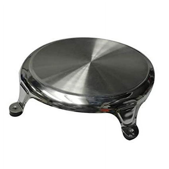 iKonbi Stainless Steel Classic Heavy Chakla -Belan- Chimta Kitchen Tool Set- Set of 3