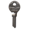 thumbnail image 2 of Kaba Ilco File Cabinet Key AP4/104AM Replacement Set - Nickel Plated - 10 Pack, 2 of 3