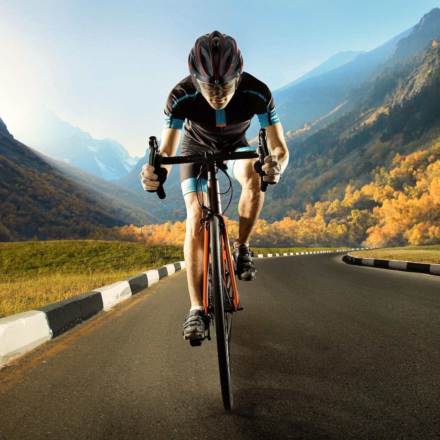 Mirov  Adult Bike Helmet - Lightweight Unisex Cycling Helmet, Ventilated Design for Road Bikes/Mountain Bikes/E-Bikes