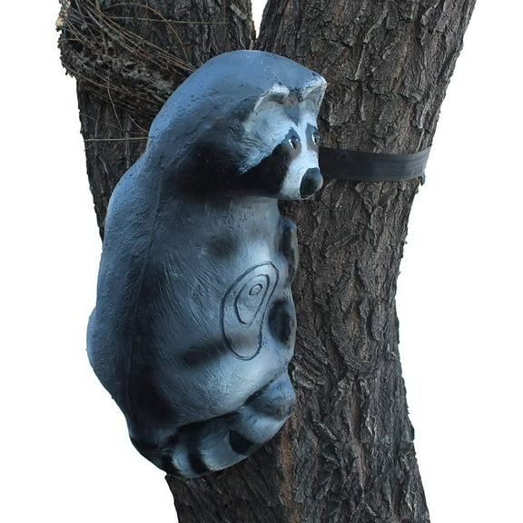KHAMPA 3D Raccoon Archery Target – Self-Healing, UV-Protected Foam for Crossbow, Bow Hunting & Shooting Range
