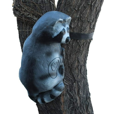 KHAMPA 3D Raccoon Archery Target - Self-Healing UV-Protected Foam for Crossbow Bow Hunting & Shooting Range
