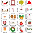thumbnail image 2 of 20 Pcs Christmas Party Photo Booth With Stick Props Kit For Adults, 2 of 5