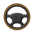 thumbnail image 3 of Haiem Snake Skin Print Steering Wheel Cover 15 Inches for Women Men, Neoprene Anti-Slip Cute Car Steering Wheel Grip Wrap Car Accessories Protective Case Cover for Vehicle Truck SUV, 3 of 8