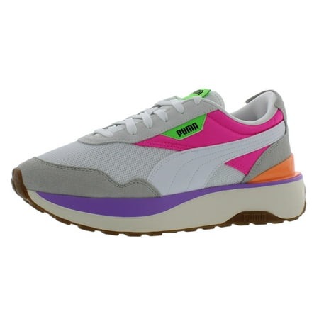 Puma Cruise Rider Womens Shoes Size 6.5, Color: Grey/Pink/Purple
