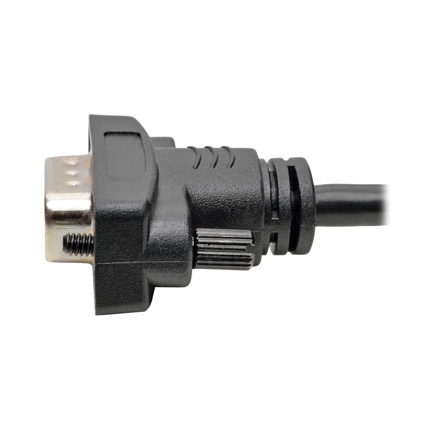 Tripp Lite by Eaton 1900 x 1200 at 60 Hz HDMI Male to VGA Male Low-Profile Active Adapter Cable, 6 Ft., Black, P566-006-VGA