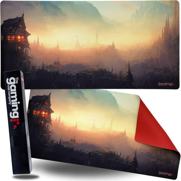 The Gaming Mat Company Hidden City Single Player TCG Gaming mat
