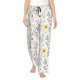 thumbnail image 1 of Balery Watercolor Floral A Pantalones de pijama para mujer, pijamas ultraligeros, pantalones de estar por casa-Medium, 1 of 6