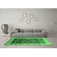thumbnail image 3 of Ahgly Company Indoor Rectangle Oriental Emerald Green Industrial Area Rugs, 3' x 5', 3 of 4