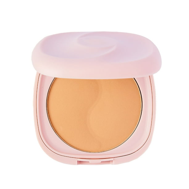 Paleta de maquillaje en polvo, cobertura ligera y transparente, resistente al agua, sin talco.