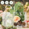 thumbnail image 4 of 3 Clear Gift Bags, Badenbach 3 Pcs Small Clear Gift Bags with Handle Mini Clear Gift Bags Clear Goodie Bags Plastic Gift Bags with Handle for Wedding Birthday Halloween Christmas, 3*Transparent Bags, 4 of 9