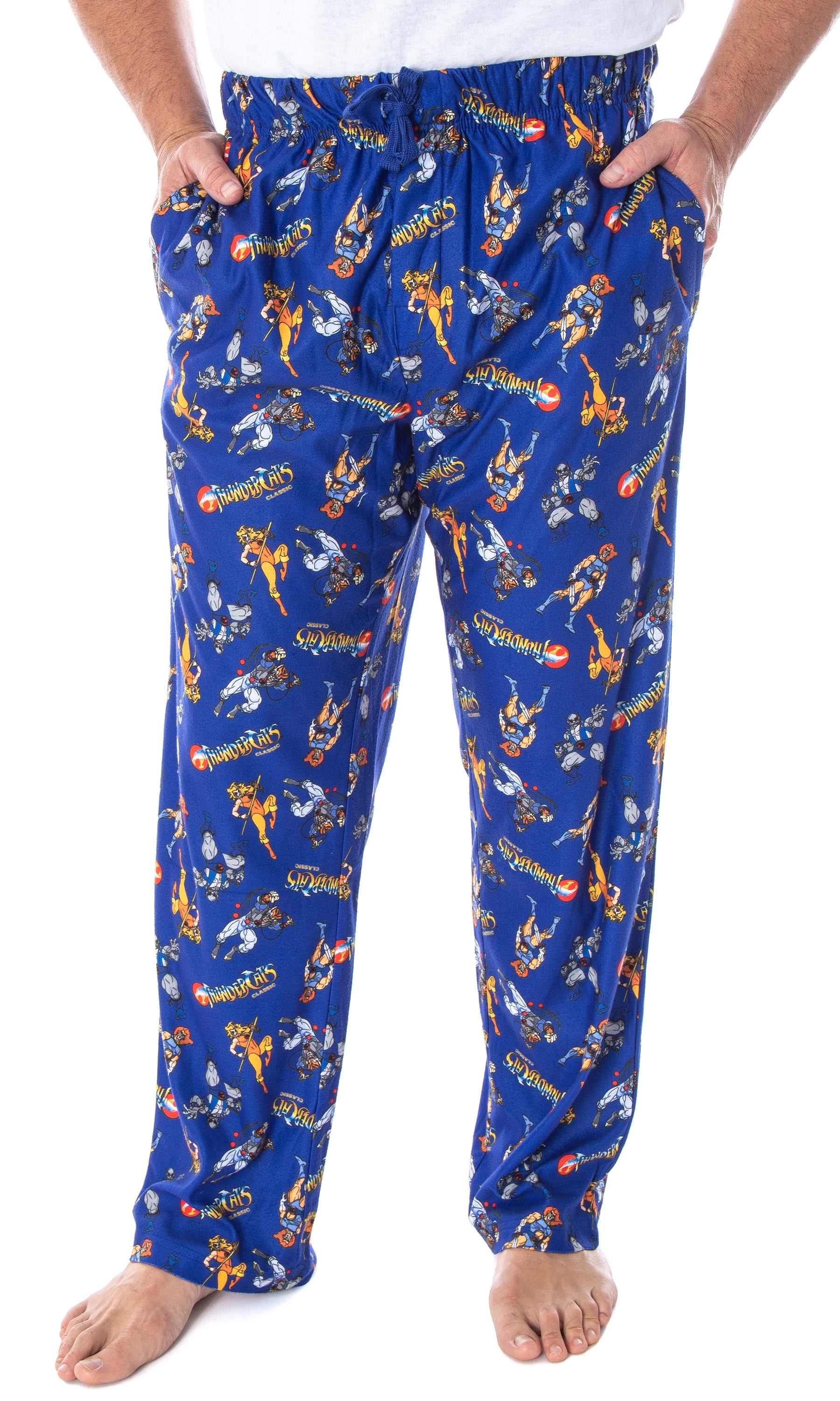 ThunderCats Men's Classic Cartoon Character Adult Sleep Lounge Pajama ...