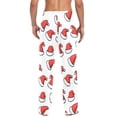thumbnail image 4 of FORMRS Mens Pajama Pants with Pockets Sleepwear Lounge Bottoms Sizes S-2XL, Santa Hats Pattern, 4 of 7