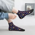 thumbnail image 2 of Naloa Planets Ankle Socks for Women Non Slip Socks No Show Socks Classic Low Cut Casual Socks Casual Socks, 2 of 7