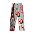 thumbnail image 4 of Junzan Men'S Pajama Pants Cute Santa Sleepwear Pants Pj Bottoms Drawstring And Pockets, 4 of 9