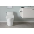 thumbnail image 2 of Kohler K-1381-Hc Veil 0.8/1.28 Gpf Dual Flush One Piece Elongated Toilet - White, 2 of 5