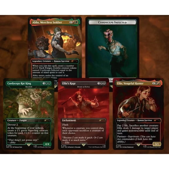 Secret Lair x The Last of Us Part II Magic The Gathering (Non-Foil)