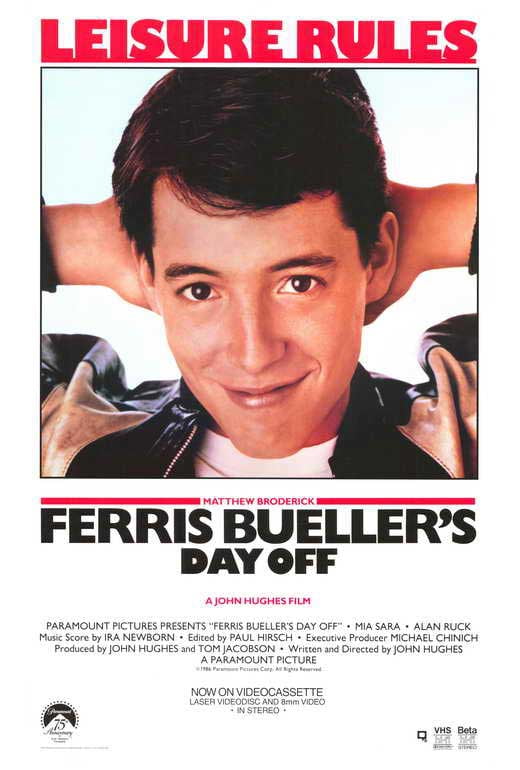 Ferris Bueller's Day Off Movie Art Silk Canvas Poster Print 24x36''Home Decor 