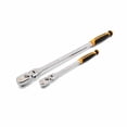 thumbnail image 2 of GEARWRENCH 2 Piece 1/4" and 3/8" Drive 120XP Dual Material Flex Handle Teardrop Ratchet Set | 81204XP, 2 of 2