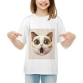 thumbnail image 2 of Four Seasons of Cat Fun for Girls Four Seasons Cat T-shirt, 2 of 4