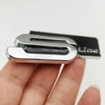 thumbnail image 4 of 3Pcs 3D Metal S LINE Logo Styling Emblem Car Decal Badge For Audi Sline A1 A3 A4 A5 A7 Q2 Q5 Q7 TT SQ5 SQ7 B6 B7 Sticker Accessories, 4 of 6